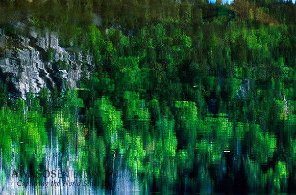Reflection, Washbowl of Giant Mt, Adirondacks